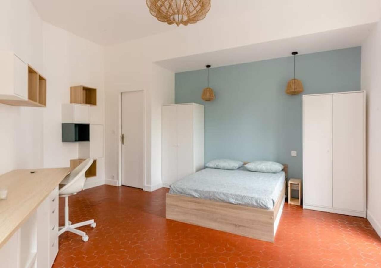 Charmantes Chambres Privees Dans Appartement Partage - Hypercentre Marseille Longchamp Bagian luar foto